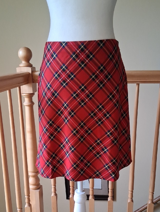 J. Crew Dresses & Skirts - J. Crew Red Plaid A-Line Mini Skirt